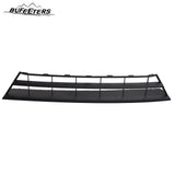 BUFEETERS  8PCS Front Upper Lower Grille&Foglights&Bezels Fit For 2016 2017 2018 Honda Civic Sedan,Factory Style,Chrome&Black