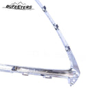 BUFEETERS  Front Bumper Grille With Chrome Trim Surround Fit For 2018 2019 2020 2021 Lexus NX300 F Sport,OE Style,Chrome&Gloss Black