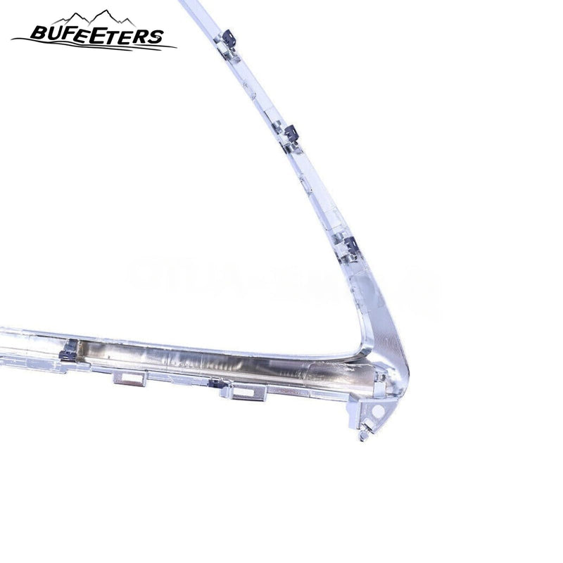 BUFEETERS  Front Bumper Grille With Chrome Trim Surround Fit For 2018 2019 2020 2021 Lexus NX300 F Sport,OE Style,Chrome&Gloss Black