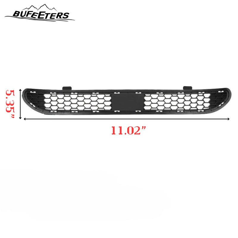BUFEETERS   Front Bumper Lower Grille Fit For 2019 2020 Hyundai Santa Fe,Black