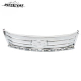 BUFEETERS Front Bumper Upper Chrome Grille Assembly Fit For 2007 2008 2009 2010 Ford Edge,Horizontal Billet Style