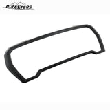 BUFEETERS Front Grille Outer Frame Suround Fit For 2019 2020 2021 GMC Sierra 1500,Factory Style,Gloss Black