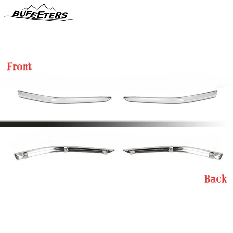 BUFEETERS  13PCS Front Bumper Grille Assembly Body Kits Fit For 2014 2015 2016 2017 2018 2019 Toyota 4Runner Limited,Factory Style,Chrome&Black