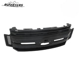 BUFEETERS Front Bumper Upper Grille Fit For 2017 2018 2019 F-250 F-350 Super Duty,XL Style,Matte Black