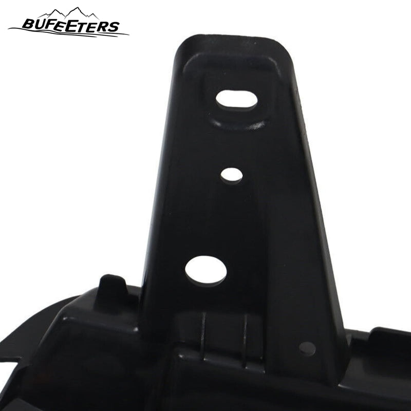 BUFEETERS Front Upper and Lower Grille w/O Camera Hole Fit For 2017 2018 2019 Toyota Highlander,Factory Style,Gloss Black