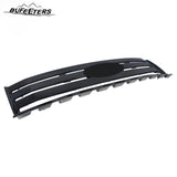 BUFEETERS Front Bumper Grille Upper Grill Trim Fit For 2007 2008 2009 2010 Ford Edge,Factory Style,Gloss Black