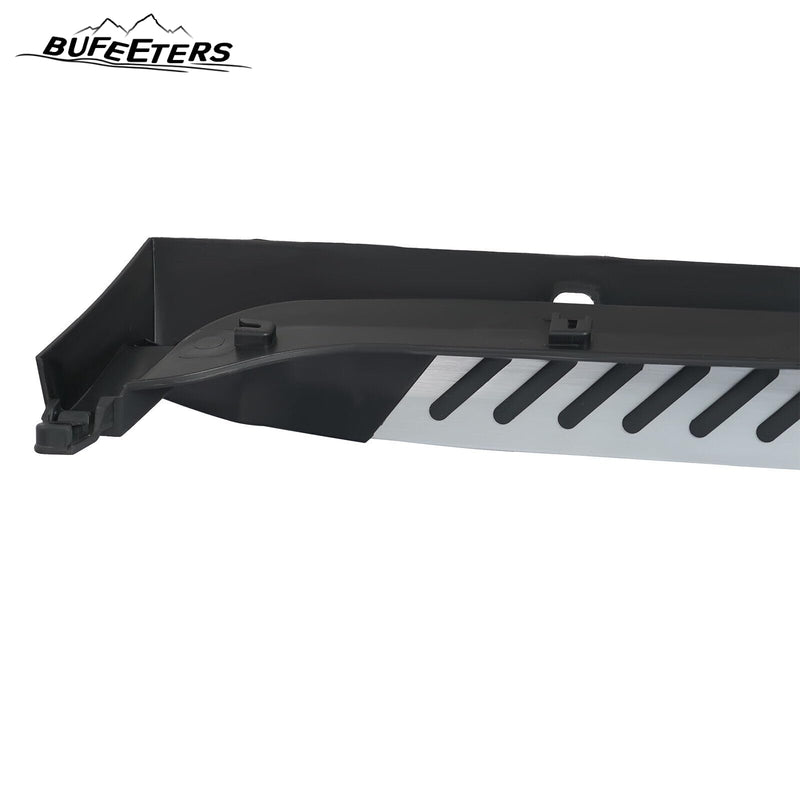 BUFEETERS Side Step Running Board Nerf Bar Fit For 2014 2015 2016 2017 2018 BMW X5 F15,OE Style,Black&Silver
