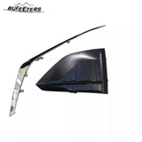 BUFEETERS  6PCS Front Bumper Grill Fog Covers Trims Fit For 2023 2024 2025 Nissan Altima SR,Factory Style,Chrome&Black