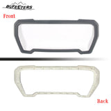 BUFEETERS Front Grille Outer Frame Suround Fit For 2019 2020 2021 GMC Sierra 1500,Factory Style,Matte Black