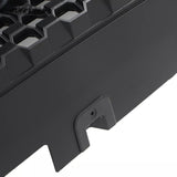 BUFEETERS  Front Grille Grill & Hood Bulge  Fit For 2014 2015 2016 2017 2018 2019 2020 Toyota Tundra,Honeycomb Style,Gloss Black&Matte Black