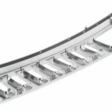 BUFEETERS Front Chrome Grille Assembly Fit For 2006 2007 2008 2009 2010 Hummer H3,Vertical Billet Style