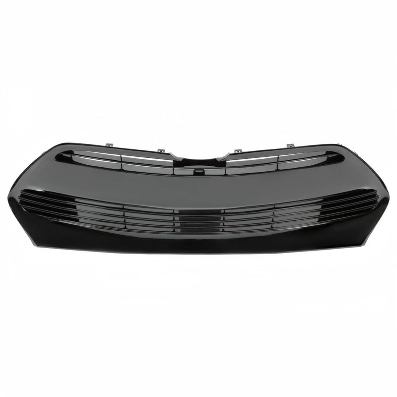 BUFEETERS  Front Bumper Upper & Lower Grille Fit For Toyota Corolla L LE XLE CE 2017 2018 2019,Factory Style,Gloss Black
