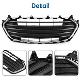 Front Bumper Lower Grille  Chevrolet Trax 2017 2018 2019 2020 2021 2022 Heat Resistant Corrosion Resistant Impact Resistant Chrome＆Black