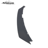 BUFEETERS Front Bumper Upper Grille Top Molding Hood Trim Fit For 2017 2018 2019 2020 2021 MAZDA CX-5,Factory Style,Black