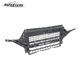 BUFEETERS Front Bumper Upper Grille Grill Fit For Ford Explorer ST 2020 2021 2022,Honeycomb/ST Style,Gloss Black
