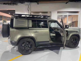 BUFEETERS Side Mounted Gear Carrier Box Fit For 2020 2021 2022 2023 2024 Defender 130 110 90,Pangea Green