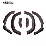 BUFEETERS Set Fender Flare Wheel Eyebrow Arch Trim Fit For 2020 2021 2022 2023 2024 2025 Land Rover Defender 110,Matte Black