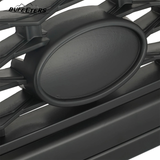 BUFEETERS  Front Grille Air Side Vents Fit For 2006 2007 2008 2009 Range Rover Sport,Mesh Style,Matte Black
