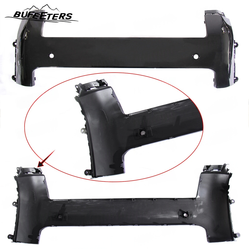 BUFEETERS Front Rear Lip Bumper Guard Skid Kit Fit For 2020 2021 2022 2023 2024 Land Rover Defender 90 110 130,Gloss Black
