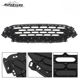 BUFEETERS  Front Bumper Upper Grille W/Chrome Trim Fit For 2020 2021 2022 Ford Escape,Honeycomb Style,Chrome&Black