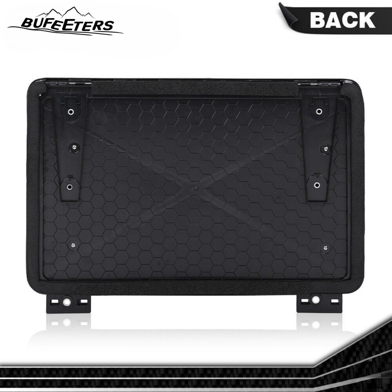 BUFEETERS Side Mounted Gear Storage Box Carrier Fit For 2020 2021 2022 2023 2024 Land Rover Defender 90 110 130,Black Mixed Silver