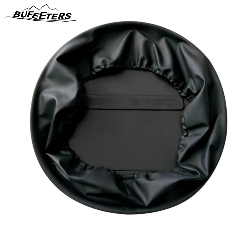 BUFEETERS Rear Spare Tire Cover Fit For 2020 2021 2022 2023 2024 2025 Land Rover Defender 90/110/130 Wheel Cover,Gloss Black