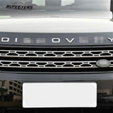 BUFEETERS Front Grille Mesh Grill Vent Trim Fit For 2017 2018 2019 2020 Land Rover Discovery L462,Mesh Style,Black&Silver