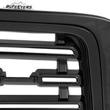 BUFEETERS Front Bumper Upper Grille Fit For 2013 2014 2015 2016 2017 Land Rover Range Rover Vogue L405,Mesh Style,Gloss Black