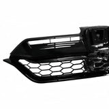 BUFEETERS Front Upper Grille Assembly Fit For 2020-2022 Honda CR-V CRV,Honeycomb Style, 71121TLAA60
