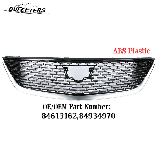 BUFEETERS  Front Bumper Upper Grille Fit For 2020 2021 2022 2023 Cadillac CT5,Premium Style,Chrome&Black