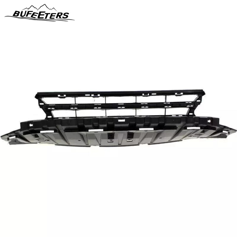 BUFEETERS  5PCS Front Lower Grille & Fog Light Assembly Fit For 2013 2014 2015 Honda Civic Sedan,Mesh Style,Black