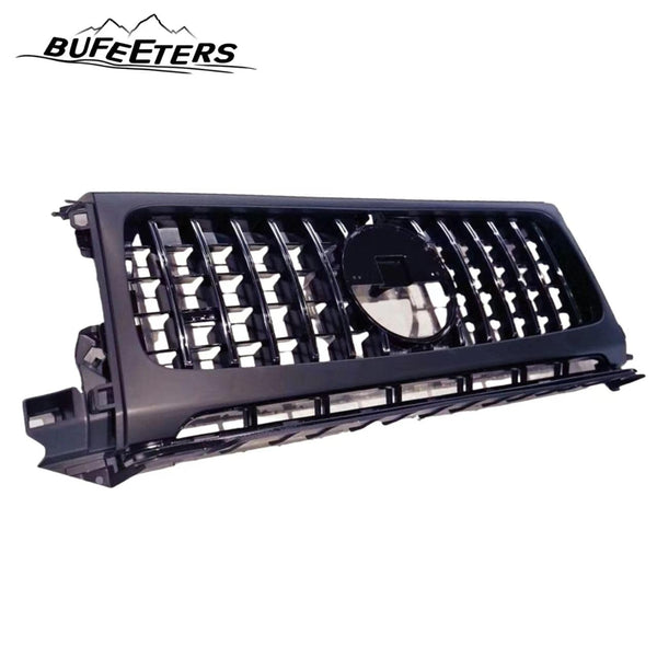 BUFEETERS  Front Bumper Upper Grille Mesh Vent Trim Grill Bar Fit For Benz G Class W464 G350 G500,Black