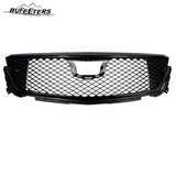 BUFEETERS  Front Bumper Upper Grille Assembly Fit For 2020 2021 2022 2023 2024 Cadillac CT4,Mesh Style,Black