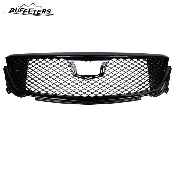 BUFEETERS  Front Bumper Upper Grille Assembly Fit For 2020 2021 2022 2023 2024 Cadillac CT4,Mesh Style,Black