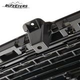 BUFEETERS Front Bumper Upper Grille Fit For 2019 2020 2021 GMC Sierra 1500,Denali Style,Gloss Black