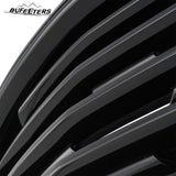 BUFEETERS  Front Bumper Upper Grille Cover W/o Camero Hole Fit For 2019 2020 2021 2022  Ford Edge SE SEL,Mesh Style,Gloss Black