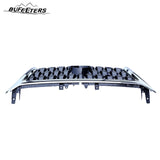 BUFEETERS Front Upper Grille Fit For 2014 2015 2016 2017 2018 2019 2020 2021 2022 LEXUS GX460,Mesh Style,Black W/Chrome Frame