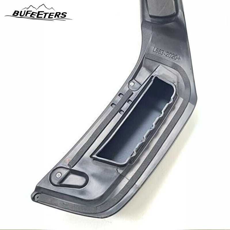 BUFEETERS Snorkel Kit Cold Air System Fit For 2020 2021 2022 2023 2024 2025 Defender 90 110 130 V4 V6 Offroad 4x4,Gloss Black