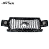 BUFEETERS  Front Radiator Grille Grill Assembly Fit For 2018 2019 2020 Ford F-150,Honeycomb Style,Velocity Blue&Black