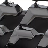 BUFEETERS Front Grille Fit For 2020 2021 2022 2023 LEXUS GX460,Mesh Style,Dark Gray W/Chrome Frame