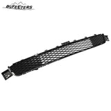 BUFEETERS   Front Bumper Lower Grille W/ Fog Light Covers Fit For 2018 2019 2020 2021 2022 INFINITI Q50 Sport,Mesh Style,Black