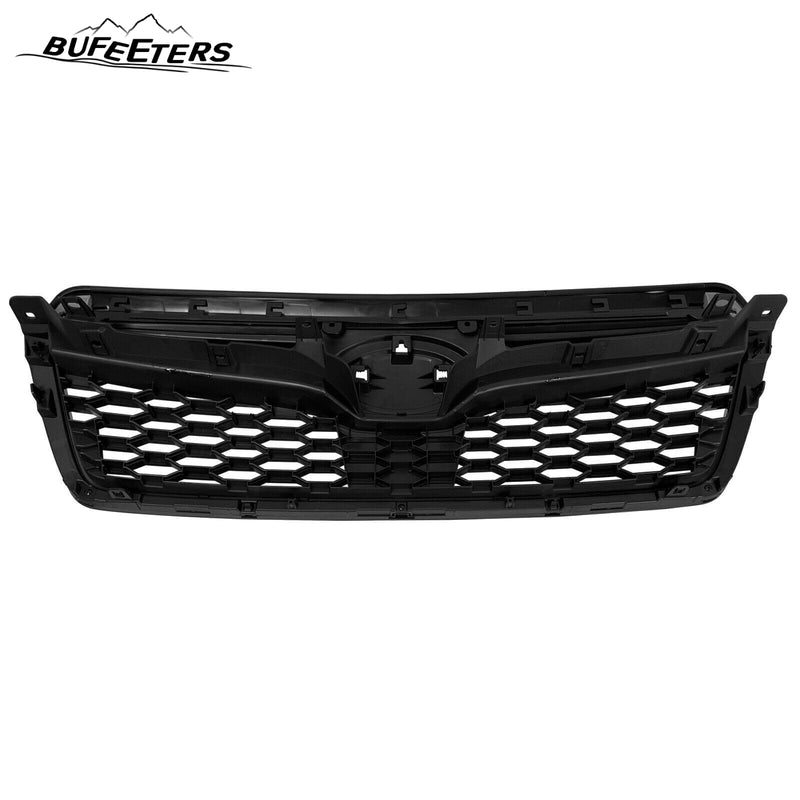 BUFEETERS  Front Bumper Upper Grille Fit For 2014 2015 2016 2017 2018 Subaru Forester,STI Style,Gloss Black