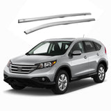 BUFEETERS   Pair Roof Rack Side Rails Fit For 2012 2013 2014 2015 2016 HONDA CRV LX / EX,OEM Style,Silver