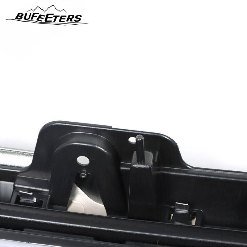 BUFEETERS Front Bumper Grille  Fit For 2016 2017 2018 2019 Gmc Sierra 1500,Horizontal Billet Style,Black &Bright Chrome Plating