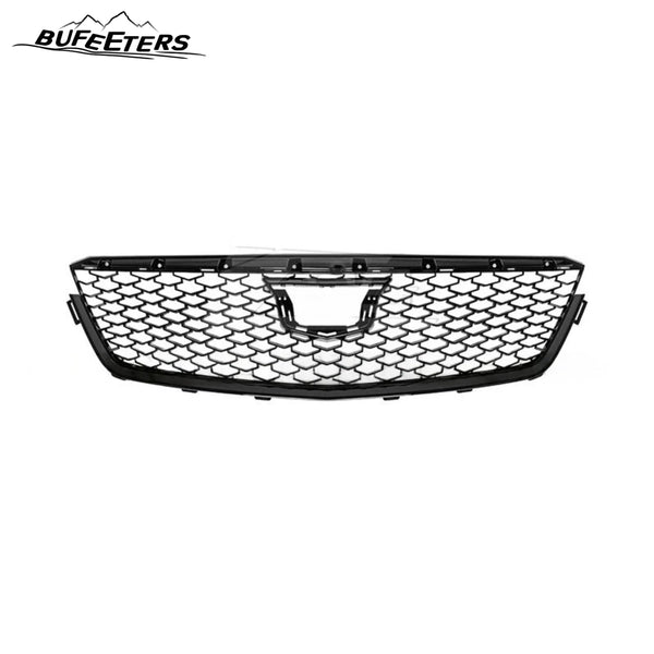 BUFEETERS  Front Bumper Upper Grille Cover Fit For 2020 2021 2022 2023 2024 Cadillac CT4,CT4-V Blackwing Style,Gloss Black