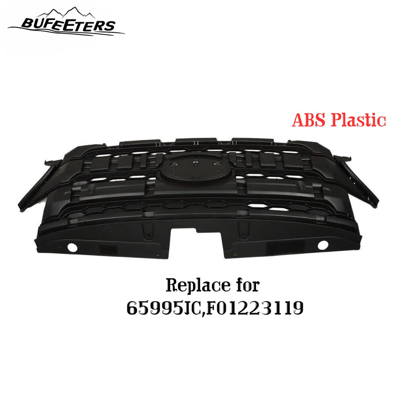 BUFEETERS Front Bumper Upper Grille Grill Mounting Panel Fit For 2011 2012 2013 2014 Ford Edge,Factory Style,Black