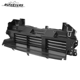 BUFEETERS Front Upper Active Grille Shutter W/o Motor Fit For 2017 2018 2019 Honda CRV CR-V,Factory Style,Black