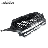 BUFEETERS Front Bumper Upper Grille Grill Fit For Ford Explorer ST 2020 2021 2022,Honeycomb/ST Style,Gloss Black