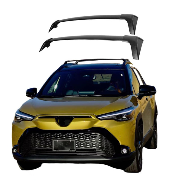 BUFEETERS  Roof Racks Cross Bars Fit For 2022 2023 2024 Toyota Corolla Cross & Corolla Cross Hybrid,Black, 220 lbs