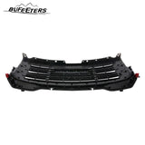 BUFEETERS  Front Bumper Upper Grille Fit For 2020 2021 2022 2023 GMC Acadia SLE SLT,Mesh Style,Gloss Black